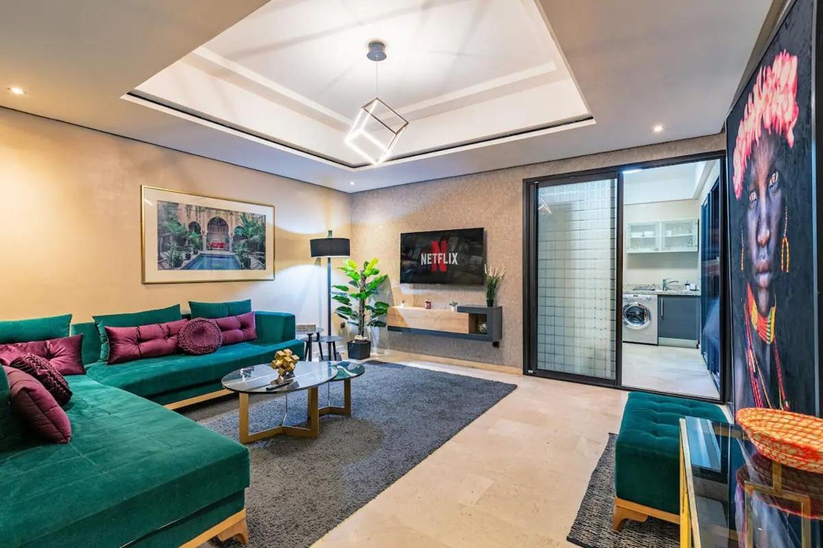Exclusive Luxury Apartement In Central Gueliz Marrakesh Luaran gambar